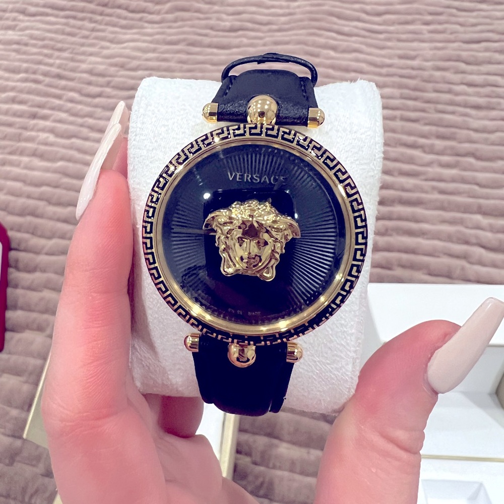 Versace medusa head watch. Brand new never worn with plastic on clasp